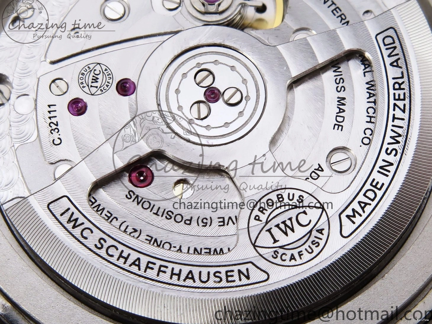 MIROTIME 0208 FreshLook Pilot’s Watch Top Gun Black Ceramic IW326901 ZF 1:1 Best Edition on Black Nylon Strap A 7026